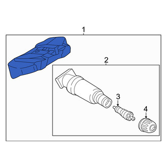 Mini OE - Tire Pressure Monitoring System (TPMS) Sensor