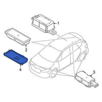 Mini OE - Keyless Entry Receiver Bracket