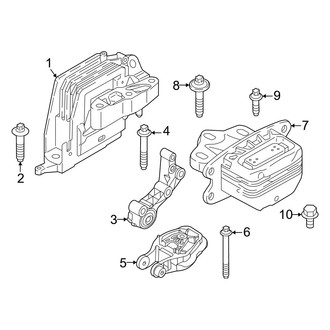 Mini OE - Engine & Transmission Mounting (S ALL4)