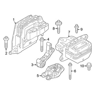 Mini OE - Engine & Transmission Mounting (John Cooper Works ALL4)