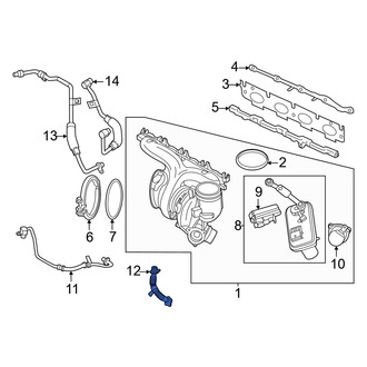 Mini OE - Turbocharger Oil Line