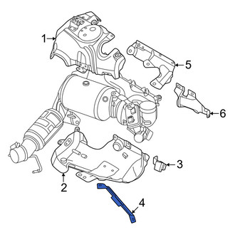 Mini OE - Turbocharger Mount Heat Shield Bracket