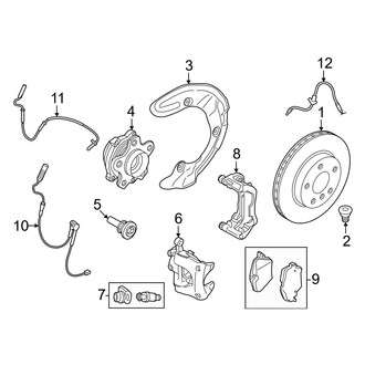 Mini OE - Front Suspension - Brake Components (S ALL4)