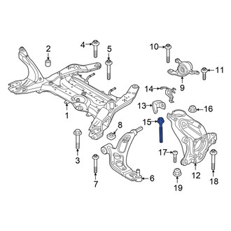 Mini OE - Steering Knuckle Bolt