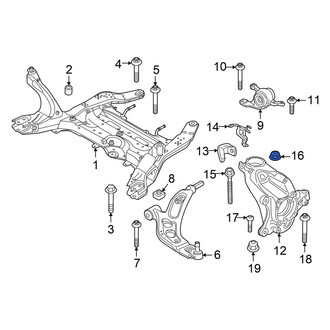 Mini OE - Steering Knuckle Nut