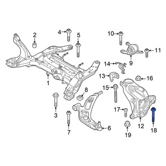 Mini OE - Steering Knuckle Bolt