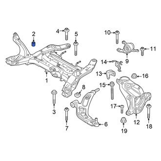 Mini OE - Front Suspension Crossmember Stop