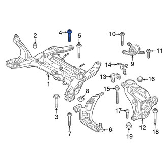 Mini OE - Rear Suspension Crossmember Bolt