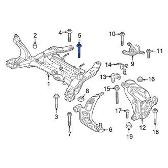 Mini OE - Suspension Crossmember Bolt