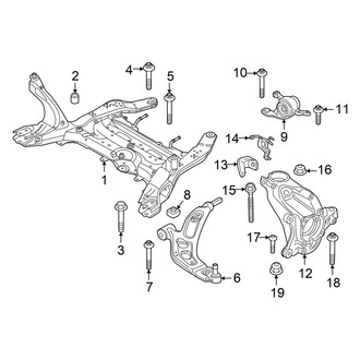 Mini OE - Front Suspension - Suspension Components (Gas)