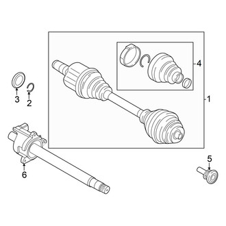 Mini OE - Front Suspension - Drive Axles