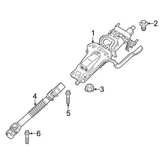 Mini OE - Steering Column Assembly (Gas)