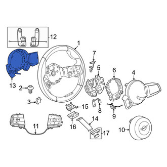 Mini OE - Steering Wheel Back Cover