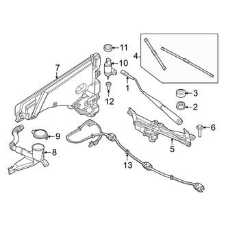 Mini OE - Windshield - Wiper & Washer Components