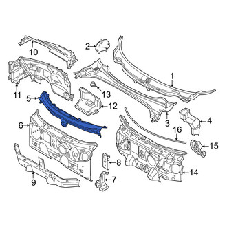 Mini OE - Front Upper Firewall