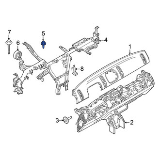 Mini OE - Instrument Panel Crossmember Bolt
