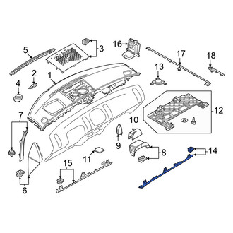 Mini OE - Right Instrument Panel Trim Panel