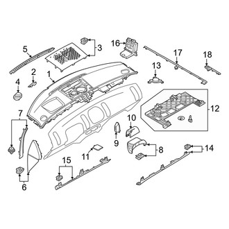Mini OE - Instrument Panel Components (Gas)
