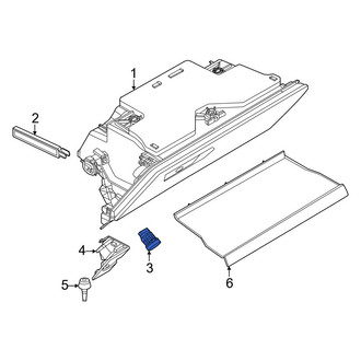 Mini OE - Front Glove Box Lock Kit