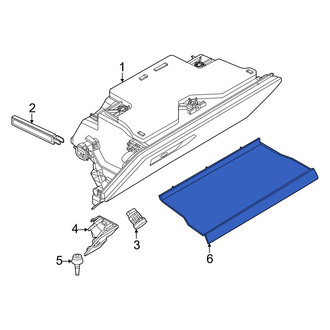 Mini OE - Front Glove Box Mat