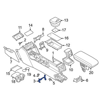 Mini OE - Front Console Bracket