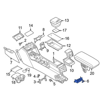 Mini OE - Rear Console Bracket