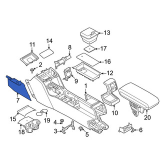 Mini OE - Right Console Trim Panel