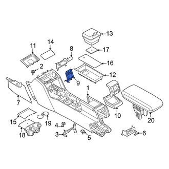 Mini OE - Rear Console Trim Panel