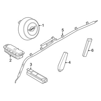 Mini OE - Restraint Systems - Air Bag Components (Air Bags), (Gas)