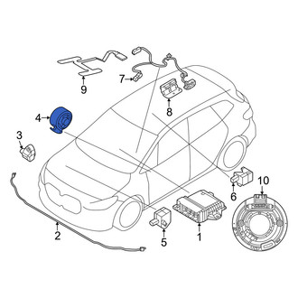 Mini OE - Front Air Bag Impact Sensor