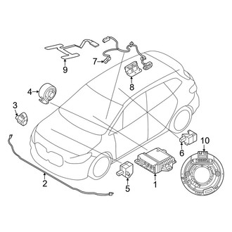 Mini OE - Restraint Systems - Air Bag Components (Modules & Sensors), (Gas)