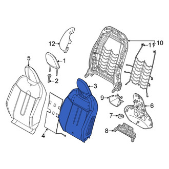 Mini OE - Front Right Seat Back Cushion