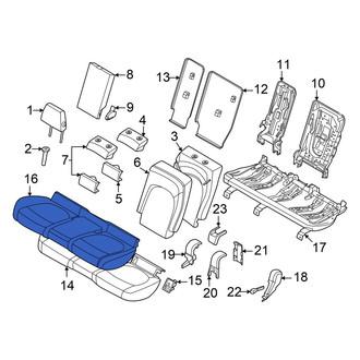 Mini OE - Front Left Seat Cover