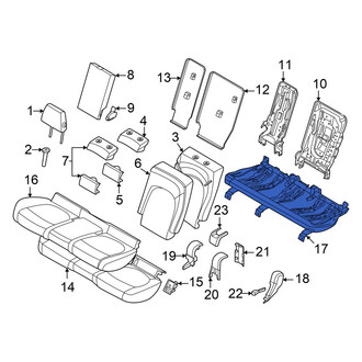 Mini OE - Rear Seat Frame