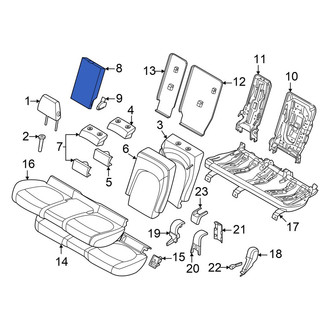 Mini OE - Rear Seat Armrest