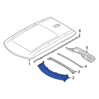 Mini OE - Roof Header Panel Bracket