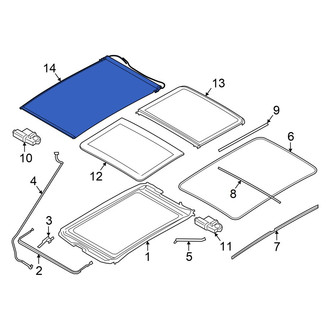 Mini OE - Sunroof Cover