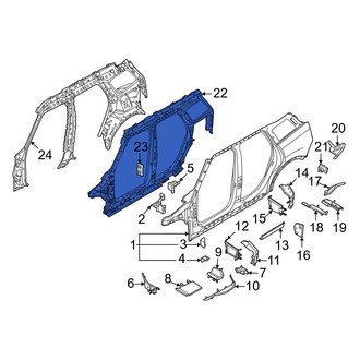 Mini OE - Left Uniside Reinforcement