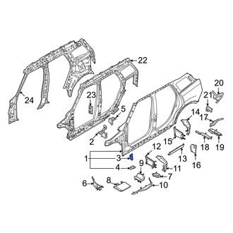 Mini OE - Front Upper Fender Bracket