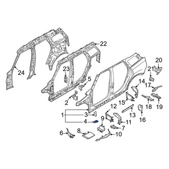 Mini OE - Right Uniside Bracket