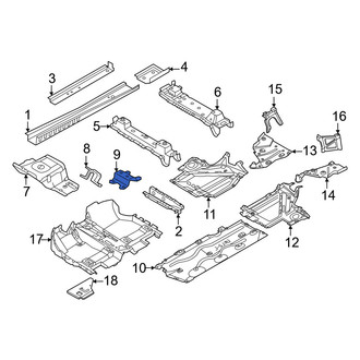 Mini OE - Lower Accelerator Pedal Bracket