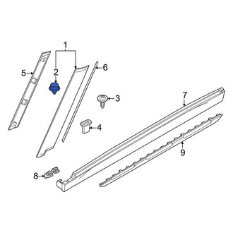 Mini OE - Body A-Pillar Trim Panel Clip