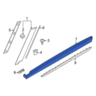 Mini OE - Left Rocker Panel Guard