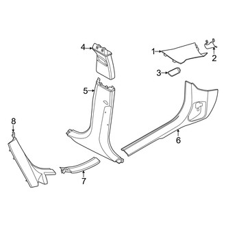 Mini OE - Pillars, Rocker & Floor - Interior Trim (Gas)
