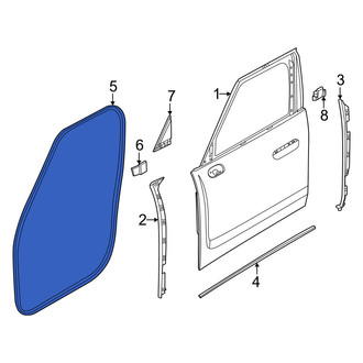 Mini OE - Front Inner Door Seal