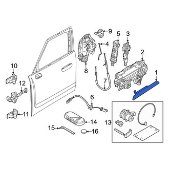 Mini OE - Front Left Outer Exterior Door Handle