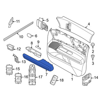 Mini OE - Front Left Door Armrest