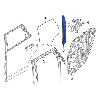 Mini OE - Rear Left Window Regulator Guide