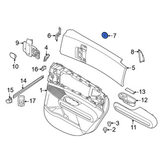 Mini OE - Left Speaker Cover