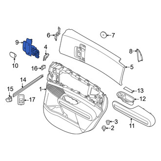 Mini OE - Rear Left Inner Interior Door Handle
